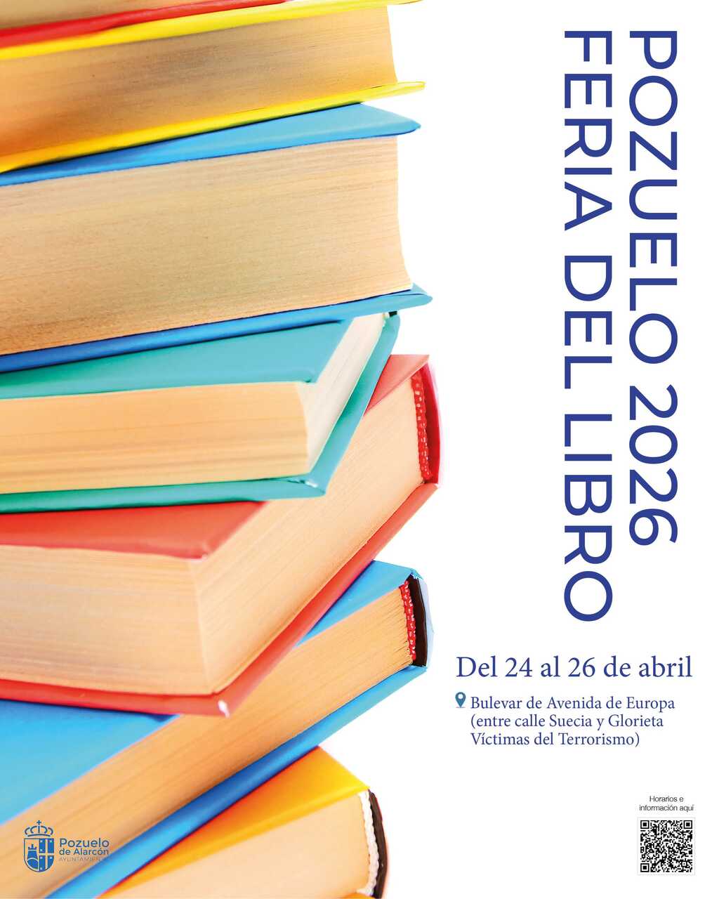 Cartel Feria del Libro Pozuelo 2026