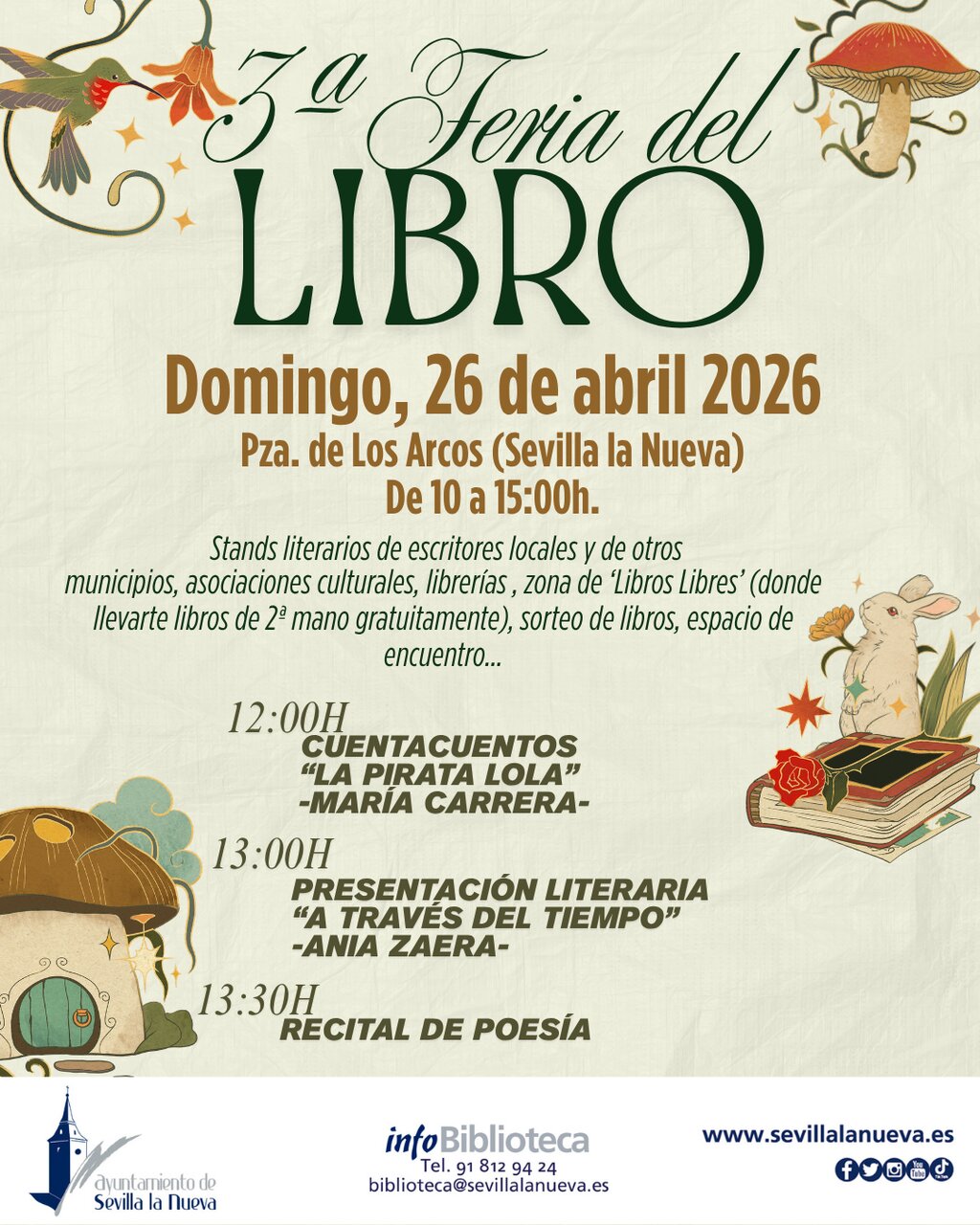 Feria del Libro Sevilla la Nueva - Imagen Sevilla la Nueva