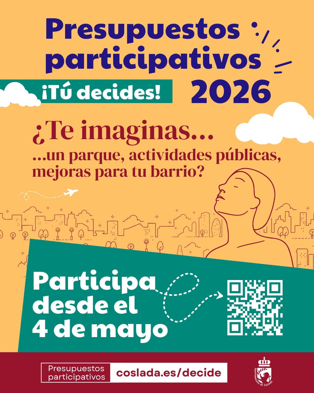 Presupuestos participativos Coslada Decide - Imagen del Ayuntamiento de Coslada
