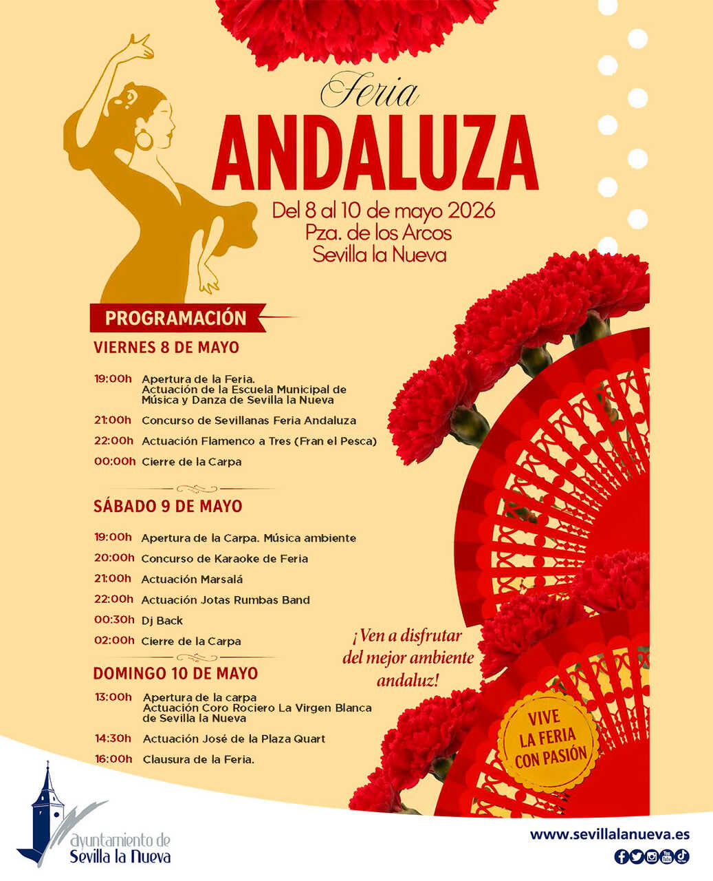 Cartel Feria Andaluza Sevilla la Nueva 2026