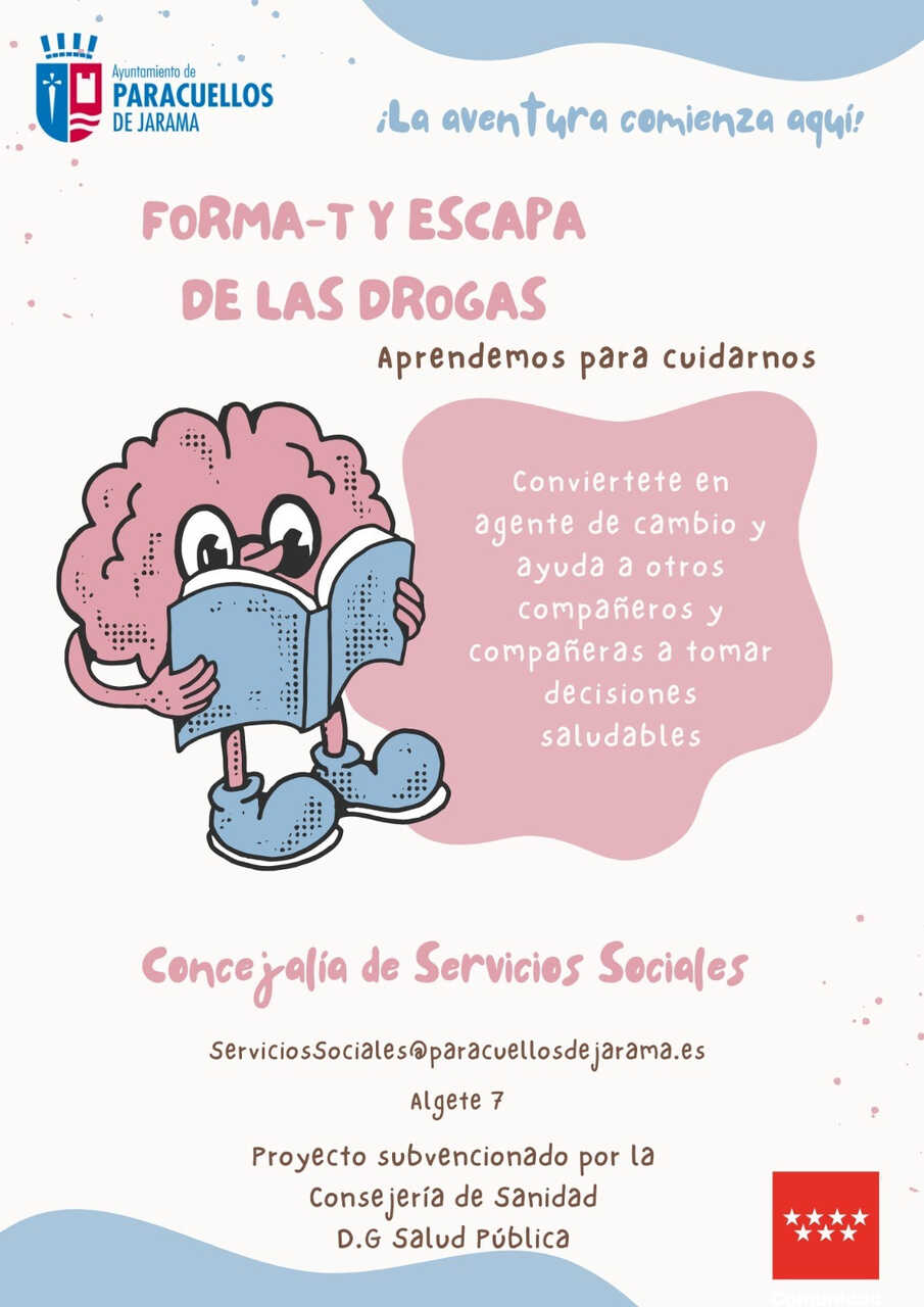 Programa Forma-T - Imagen del Ayuntamiento de Paracuellos de Jarama