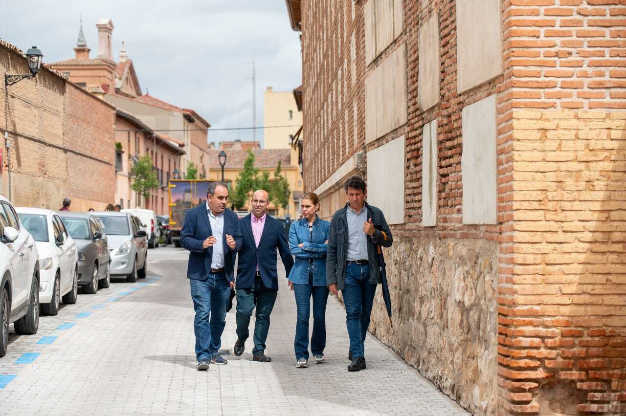 Alcalá finaliza las obras de plataforma única en la calle Arcipreste de Hita - Foto del Ayuntamiento de Alcalá de Henares