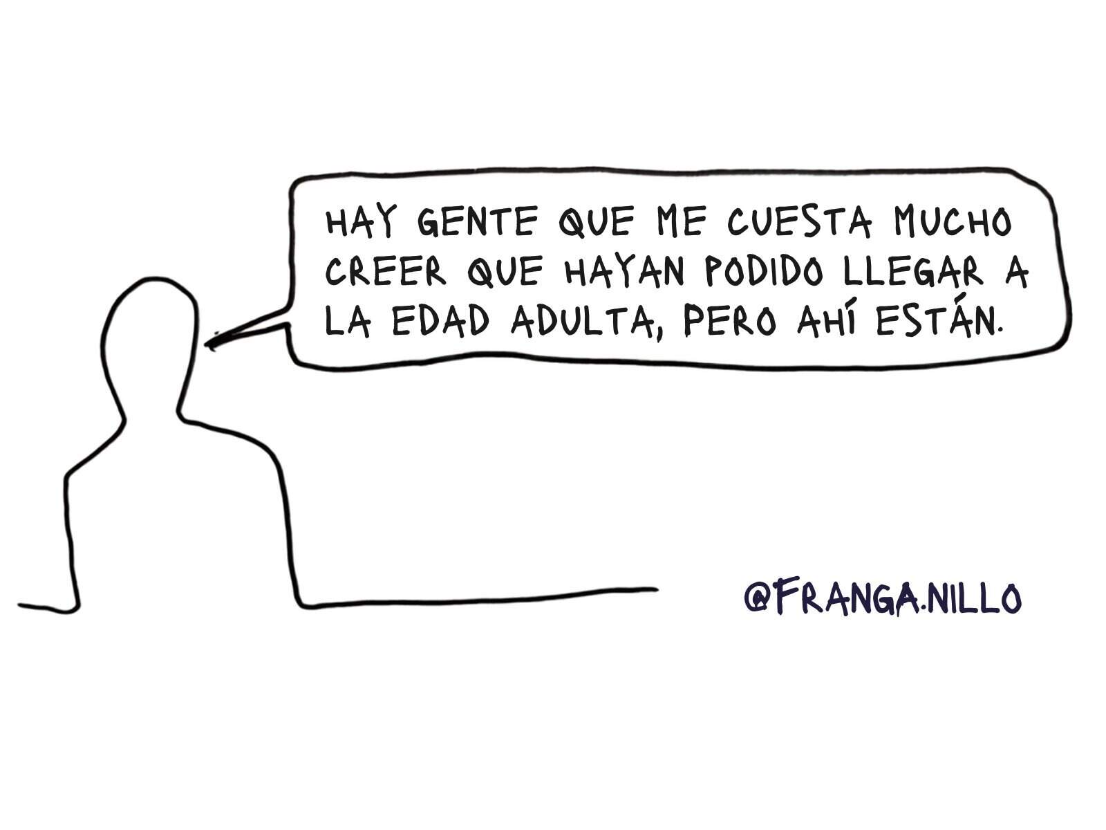 Edad adulta - Las Viñetas de Manuel Franganillo