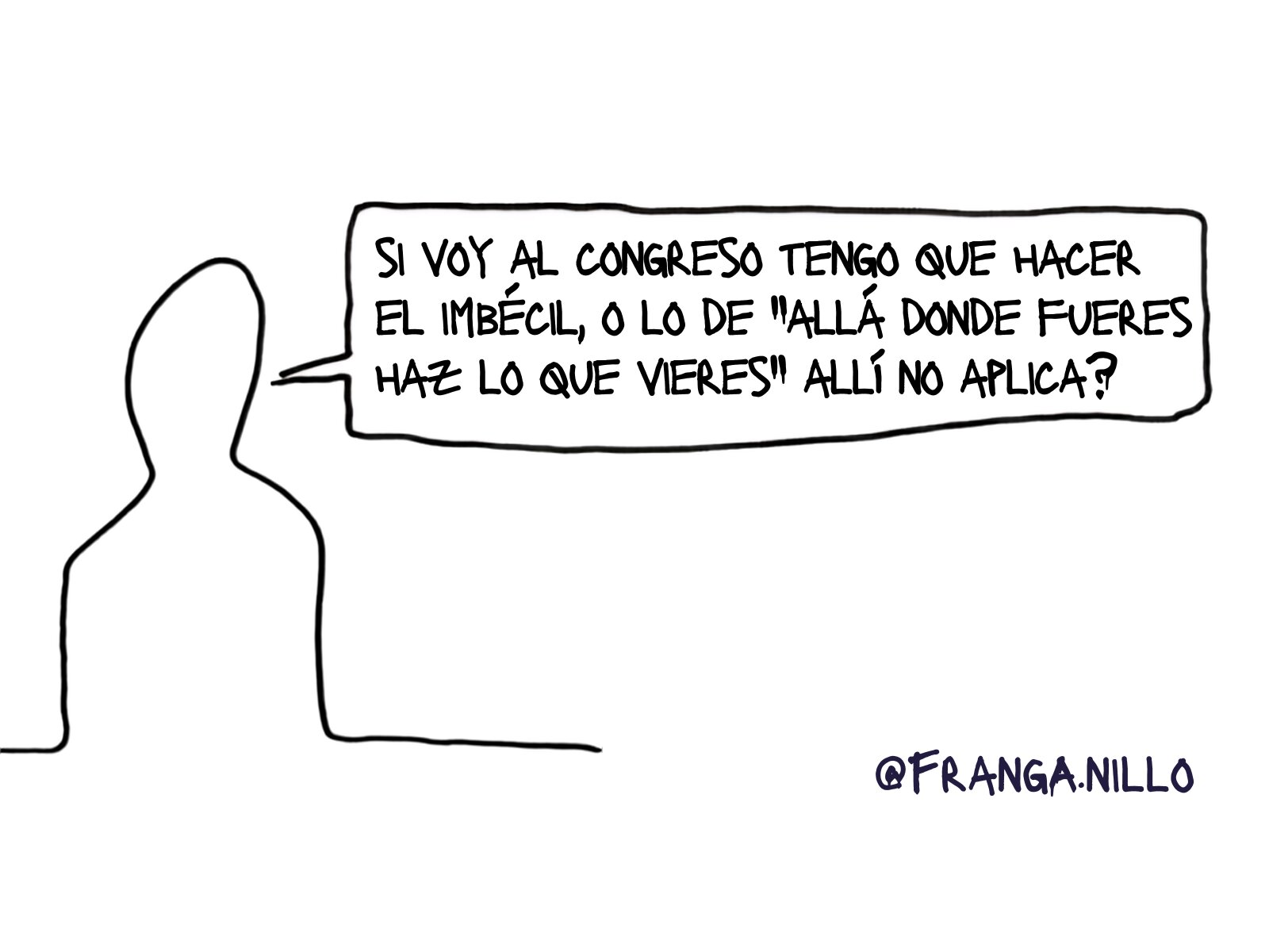 Congreso - Las Viñetas de Manuel Franganillo