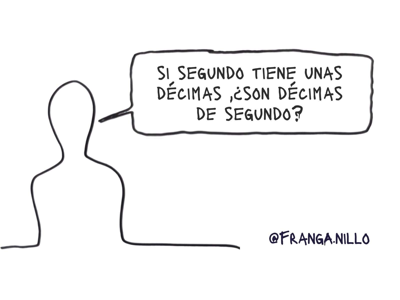 Décimas de Segundo - Las Viñetas de Manuel Franganillo