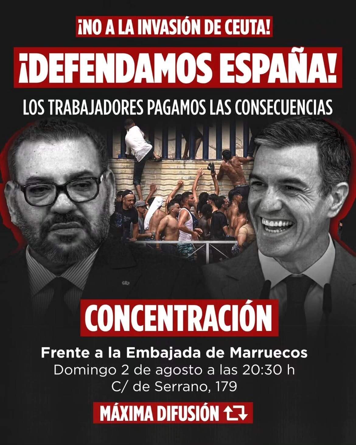 Cartel concentración 0208