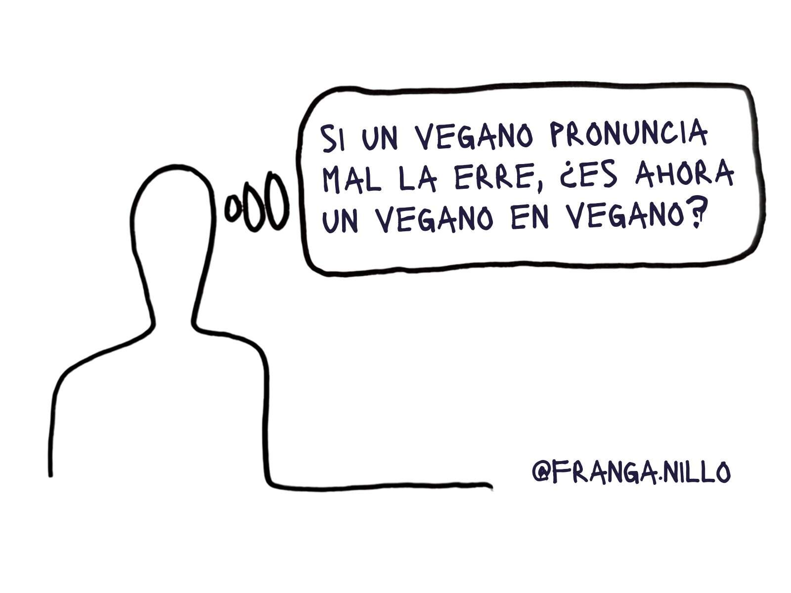Vegano en vegano - Las Viñetas de Manuel Franganillo